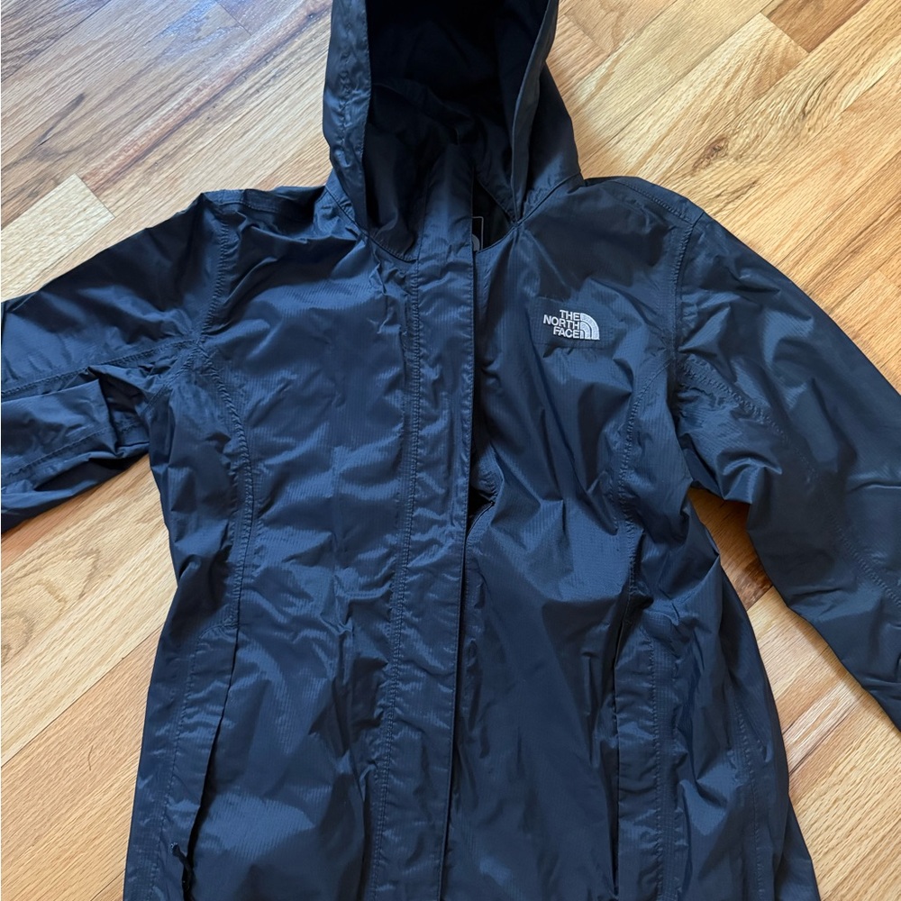The North Face Black Rain Jacket with Hood